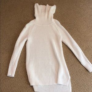 turtle neck sweater dress